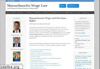 masswagelaw.com