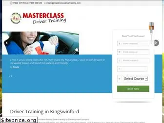 masterclassdrivertraining.com