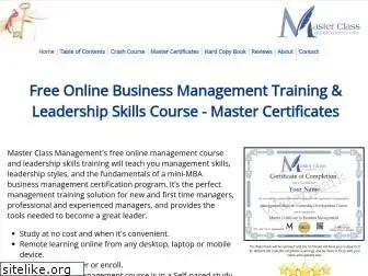 masterclassmanagement.com