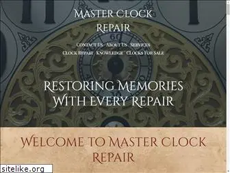 masterclockrepair.com