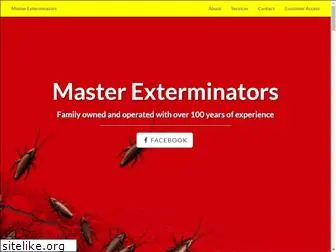 masterexterminators.com