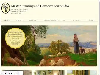 masterframingandconservation.com