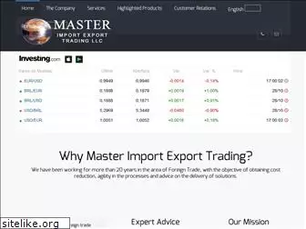 masterimportexport.com