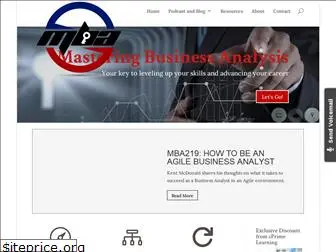 masteringbusinessanalysis.com