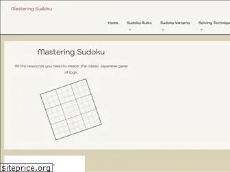 masteringsudoku.com