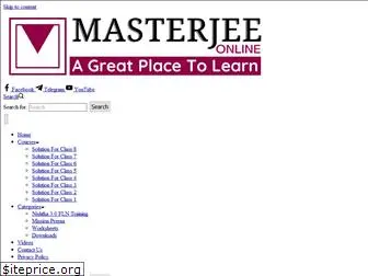 masterjeeonline.com