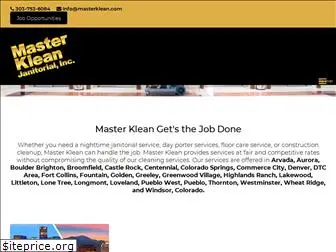 masterklean.com