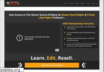 masterresellrights.com