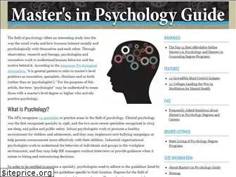 masters-in-psychology.net