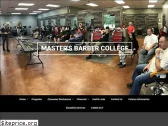 mastersbarbercollege.edu