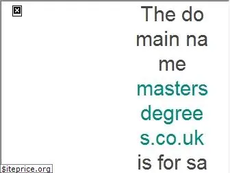 mastersdegrees.co.uk