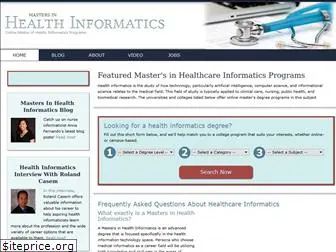 mastersinhealthinformatics.com