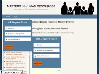 mastersinhumanresources.org