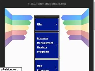mastersinmanagement.org