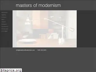 mastersofmodernism.com