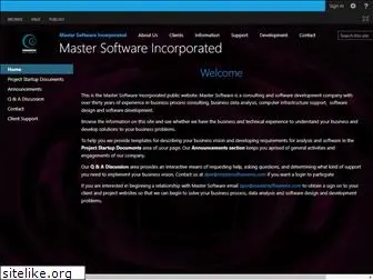 mastersoftwareinc.net