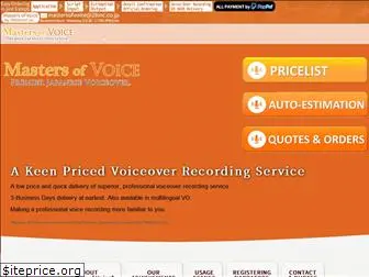 mastersofvoice.com