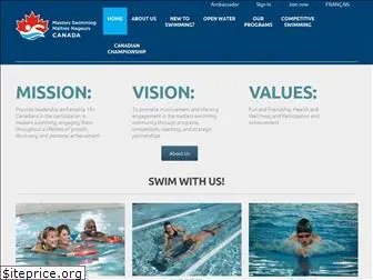 mastersswimmingcanada.ca