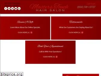 masterstouchhairsalon.ca