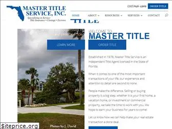 mastertitle.com