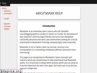 mastodon.help