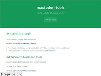 mastodon.tools