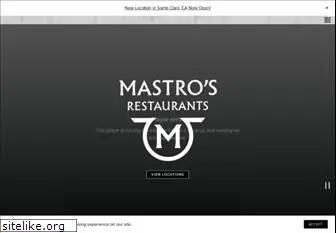 mastrosrestaurants.com