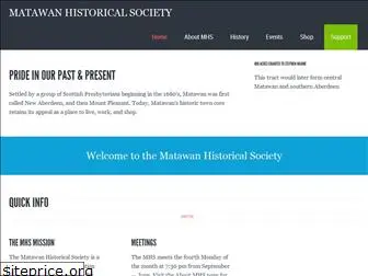 matawanhistoricalsociety.org
