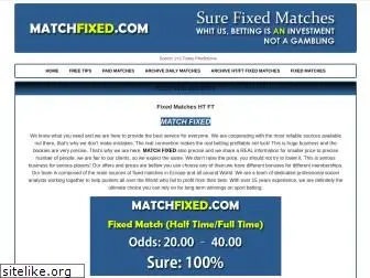 matchfixed.com