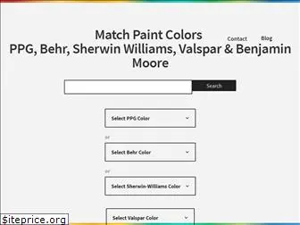 matchmypaintcolor.com