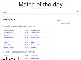 matchoftheday.org