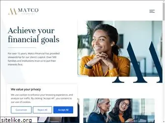 matcofinancialinc.com