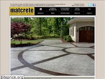 matcrete.com