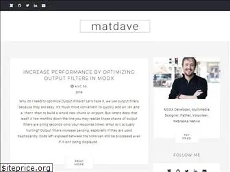 matdave.com
