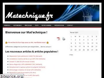 matechnique.fr