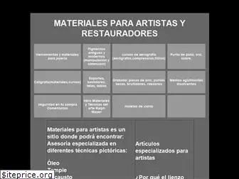 materialesparartistas.com