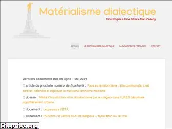 materialisme-dialectique.com