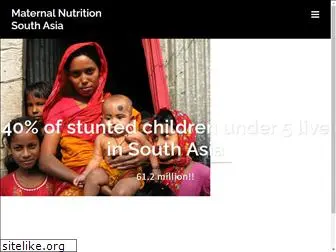 maternalnutritionsouthasia.com