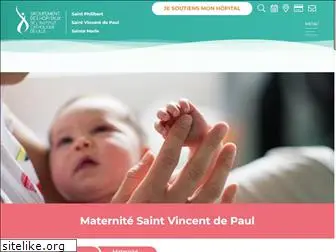 maternitesaintvincentdepaul-lille.fr