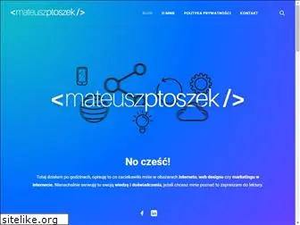 mateuszptoszek.pl