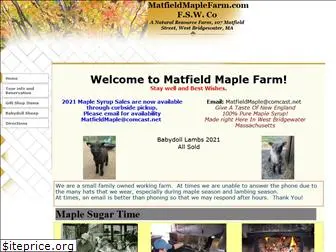 matfieldmaplefarm.com