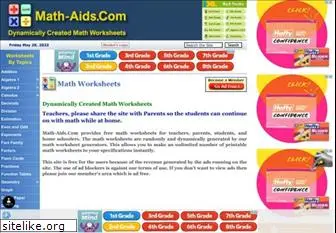 math-aids.com