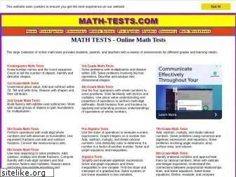 math-tests.com