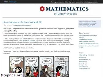 math.blogoverflow.com