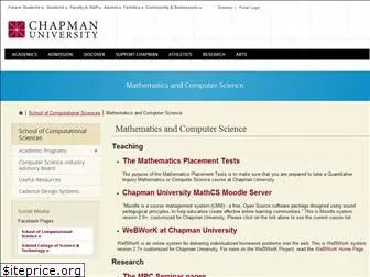 math.chapman.edu