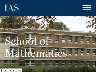 math.ias.edu