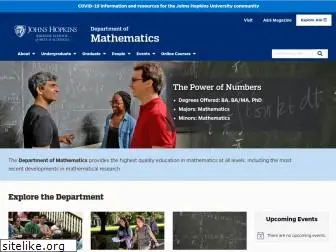 math.jhu.edu