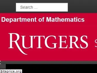 math.rutgers.edu