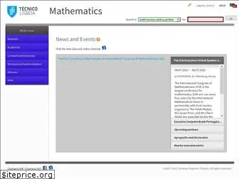 math.tecnico.ulisboa.pt