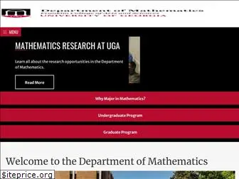 math.uga.edu